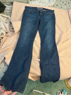 Joe's Jeans Dark Blue Flare Jeans